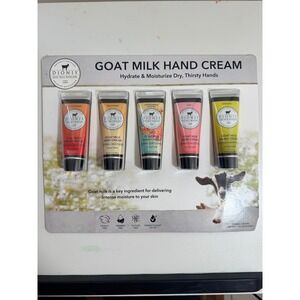 Dionis Goat Milk Hand Cream Set Womens 5x1oz Multicolor New 5 Piece Gift Set